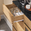 SoBuy FSB99-N Buffet Bas Multifonction avec 3 Portes et 3 Tiroirs, Meuble Rangement pour Cuisine, Salle à Manger ou Entrée, Naturel 112×40×89 cm