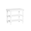 SoBuy Ușă, suport pentru pantofi de intrare, L50*P29*A45 cm, alb, FSR02-K-W