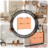 SoBuy FSR100-RS Dulap pentru Pantofi cu 4 Uși Rabatabile – Design Modern pentru Hol – 100x19x91 cm Roz