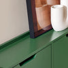 SoBuy FSR100-SY Dulap Pantofar Ultra-Slim 19cm – Economisește Spațiu pentru Hol Îngust – Verde Salvie