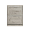SoBuy Rack de încălțăminte sold cu 2 reflectoare Rubalte economisite subțiri, 60x23x79cm, gri, FSR137-HG