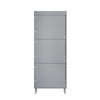 SoBuy Eșarfă cu 3 coaste miting de încălțăminte cu 3 rafturi Grey Sholet Suport pentru a economisi L50XP19XA129CM FSR151-H-HG