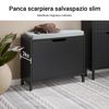 SoBuy Bank Shoe Squest 60x24x52 cm FSR151-K-HG (copie)