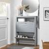 80x25x108cm FSR152-W (copie) Rack de încălțăminte