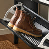SoBuy FSR152-SCH Dulap Pantofi cu Clapetă 2 Niveluri – Soluție Discretă de Depozitare pentru Intrare – 80x25x108 cm Negru