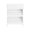 SoBuy FSR152-W Dulap de pantofi cu clapetă cu 2 niveluri – Depozitare discretă pentru intrare – 80x25x108 cm Alb