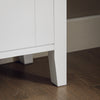 SoBuy FSR152-W Dulap de pantofi cu clapetă cu 2 niveluri – Depozitare discretă pentru intrare – 80x25x108 cm Alb