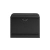 SoBuy Pantofi pentru pantofi raft cu scaun negru FSR16-SCH