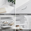 SoBuy FSR16-W Banc pentru încălțăminte cu 1 Clapetă și Pernă Tapițată, Cufăr de Depozitare pentru Intrare – 60x30x48 cm, Alb