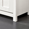 SoBuy Scarpiera cu 1 ușă și 2 rafturi încălțăminte cu depozitare a suportului suportului de intrare a băncii cu pernă albă 80x29x50cm FSR161-W