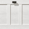 SoBuy Scarpiera cu 3 clapete și 6 rafturi Scarpper cu un compartiment suplimentar Distamary Alb Alb Board 80X30X11CM FSR162-W