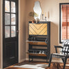 Pantofi rafturi cu sertar 80x25x108cm FSR89-SCH (Copie)