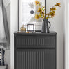 SoBuy Scarpiera cu 2 Limelare și 1 sertar de încălțăminte cu un compartiment suplimentar spațiu negru run 61x26x100cm FSR165-SH