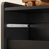 SoBuy FSR169-W Pantofar cu Uși Rabtabile Ultra-Slim 19cm – Depozitare Discretă Economie de Spațiu – 98x19x95 cm Alb