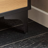 SoBuy FSR175-N Banc de Rangement, Banc à Chaussures, avec 1 Coussin Rembourré, 1 Tiroir et 2 Portes pour Entrée
