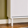 SoBuy FSR177-H-W Dulap de Pantofi cu Uși Rabatabile Ultra-Slim 19cm – Depozitare Discretă Economie de Spațiu – 50x19x130 cm Alb