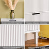 Precomandă SoBuy FSR177-W Dulap de Pantofi cu 2 Uși Rabatanate Ultra-Subțire 19 cm, Organizator Compact pentru Intrare Hol – 50x19x90 cm, Alb