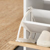 SoBuy FSR179-K-WN Banc pentru pantofi, Organizator de pantofi, Dulap pentru pantofi, Mobilier pentru hol