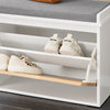 SoBuy FSR179-K-WN Banc pentru pantofi, Organizator de pantofi, Dulap pentru pantofi, Mobilier pentru hol