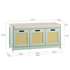 SoBuy 110x30x52cm FSR185-W (copie) Rack de încălțăminte