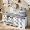 SoBuy Pantof de bancă 71x35x43 cm fsr23-ii-w (copie)