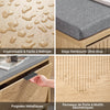 Precomandă SoBuy FSR199-N Banc pentru Pantofi cu Pernă Căptușită, Rabatabil și Spațiu de Depozitare Ascuns, Subțire 24cm pentru Intrare – 60x24x50 cm, Natur