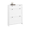 SoBuy FSR207-W Dulap de pantofi ultra-subțire, salveză spațiu, 19 cm – Intrare îngustă – 80x19x107 cm Alb