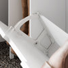 SoBuy FSR209-WN Dulap de Pantofi Ultra-Slim Salvează Spațiu 19cm – Intrare Îngustă – 90x19x129,5 cm Alb