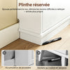 SoBuy FSR216-W Dulap de Pantofi Ultra-Subțire cu Economie de Spațiu 18cm – Intrare Îngustă – 105x18x78 cm Alb