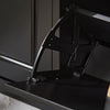 SoBuy Suport de pantofi de economisire subțire, suport de economisire a spațiului reglabil, L104*P24*A52 cm, negru, FSR64-SHCH