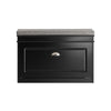 SoBuy Black Brush Hug Suport pentru încălțăminte cu scaun FSR82-L-SHCH