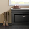 SoBuy Black Brush Hug Suport pentru încălțăminte cu scaun FSR82-L-SHCH