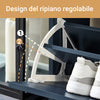 SoBuy Scarpiera 53x24x117cm FSR94-HG (copie)