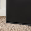 SoBuy FSR95-SCH Banc pentru pantofi cu pernă căptușită și 1 clapetă rabatabilă pentru intrare – 60x30x49 cm, Negru
