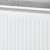 Prévente SoBuy FSR98-L-W Banc à Chaussures avec Coussin Rembourré et 1 Abattant pour Entrée Couloir – 80x26x45 cm, Blanc