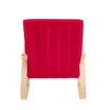 SoBuy FST16-R Balansoar, Fotoliu balansoar cu suport pentru picioare Scaun balansoar