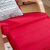 SoBuy FST16-R Balansoar, Fotoliu balansoar cu suport pentru picioare Scaun balansoar