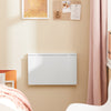 SoBuy FWT03-W Masă Pliabilă de Perete, Masă de Bucătărie Extensibilă, Birou Compact, Design care economisește spațiu, Ideală pentru Spații Mici, Bucătărie, Birou, Sufragerie, 60x40cm Alb