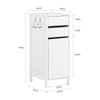 SoBuy Suport pentru imprimantă 70x40x54 cm Ask02-W (copie)