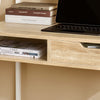 SoBuy FWT63-N Bureau Informatique Table de Bureau Secrétaire Table Plan de Travail