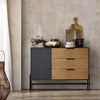 SoBuy HFSB02-SCH Comodă, Bufet, Dulap de Depozitare, 114x40x83cm