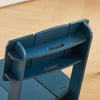 SoBuy HFST01-B Scaun Albastru cu Design din Lemn Confortabil Ergonomic Scaun de Sufragerie cu Spătar Scaun de Birou cu Îmbinări Tenon și Mortise