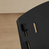 SoBuy HFST02-SCH Fotoliu de Design Ergonomic pentru Sufragerie, Scaun Confortabil, Fotoliu de Birou cu Îmbinări în Tenon și Mortesă