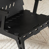 SoBuy HFST02-SCH Fotoliu de Design Ergonomic pentru Sufragerie, Scaun Confortabil, Fotoliu de Birou cu Îmbinări în Tenon și Mortesă