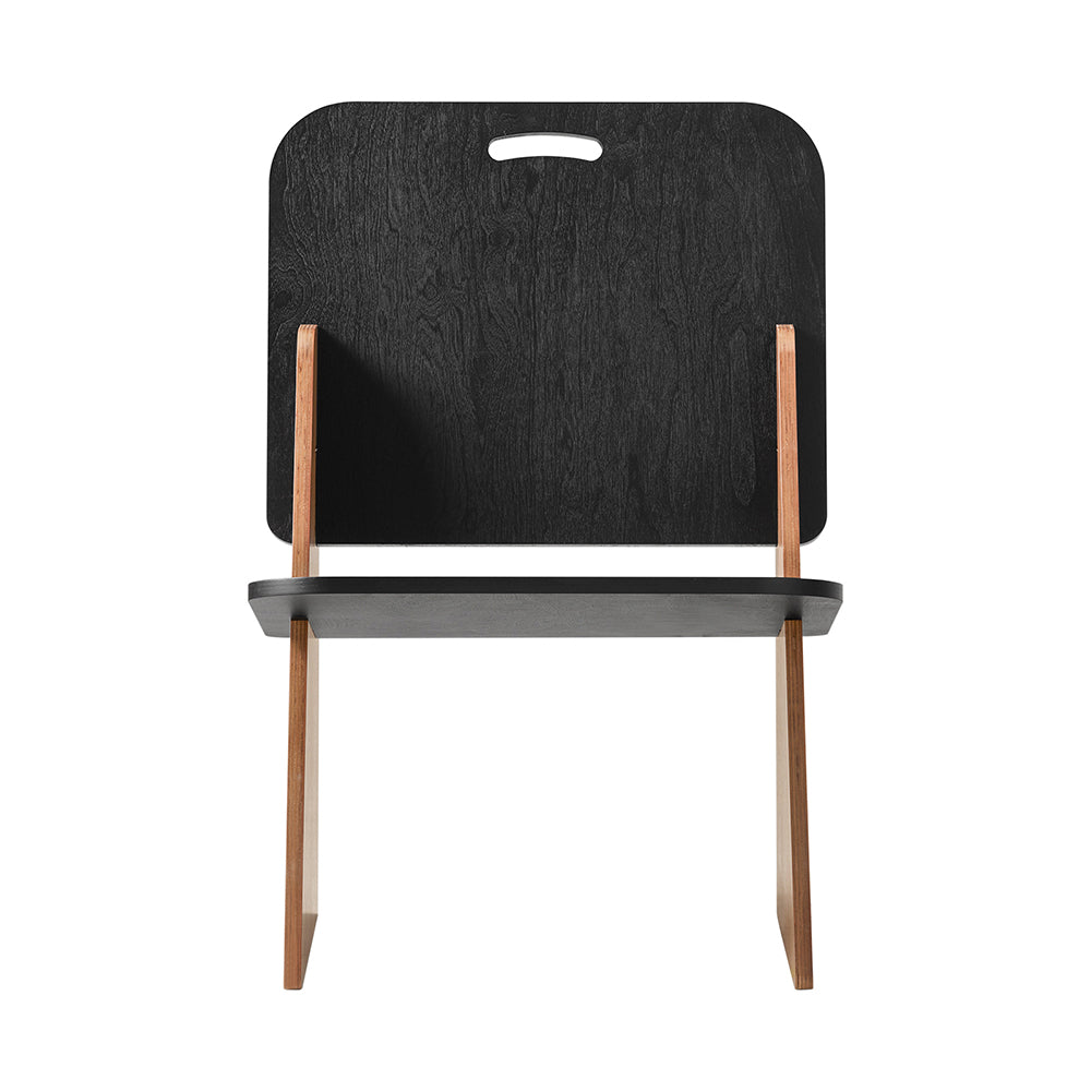 SoBuy HFST03-SCH Scaun de design din lemn confortabil ergonomic, fotoliu pentru living, scaun de bucătărie cu îmbinări tip tenon și morteză