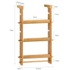 SoBuy KCR03-N Raft suspendat pentru frigider cu ventuze, raft pentru mirodenii
