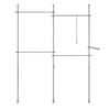 SoBuy Dulap de garderobă Warderobend modular pe pământ, KLS03-HG
