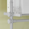 SoBuy KLS07-HG Télescopique Porte-vêtements Système de Penderie Blanc