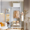 SoBuy Dulap modular Garderobă reglabilă White White White KLS07-W
