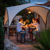 SoBuy KLS16-MI UV30, Pavilon pliant de camping și grădină, Protecție împotriva ploii și a soarelui, Pentru petreceri, festivaluri